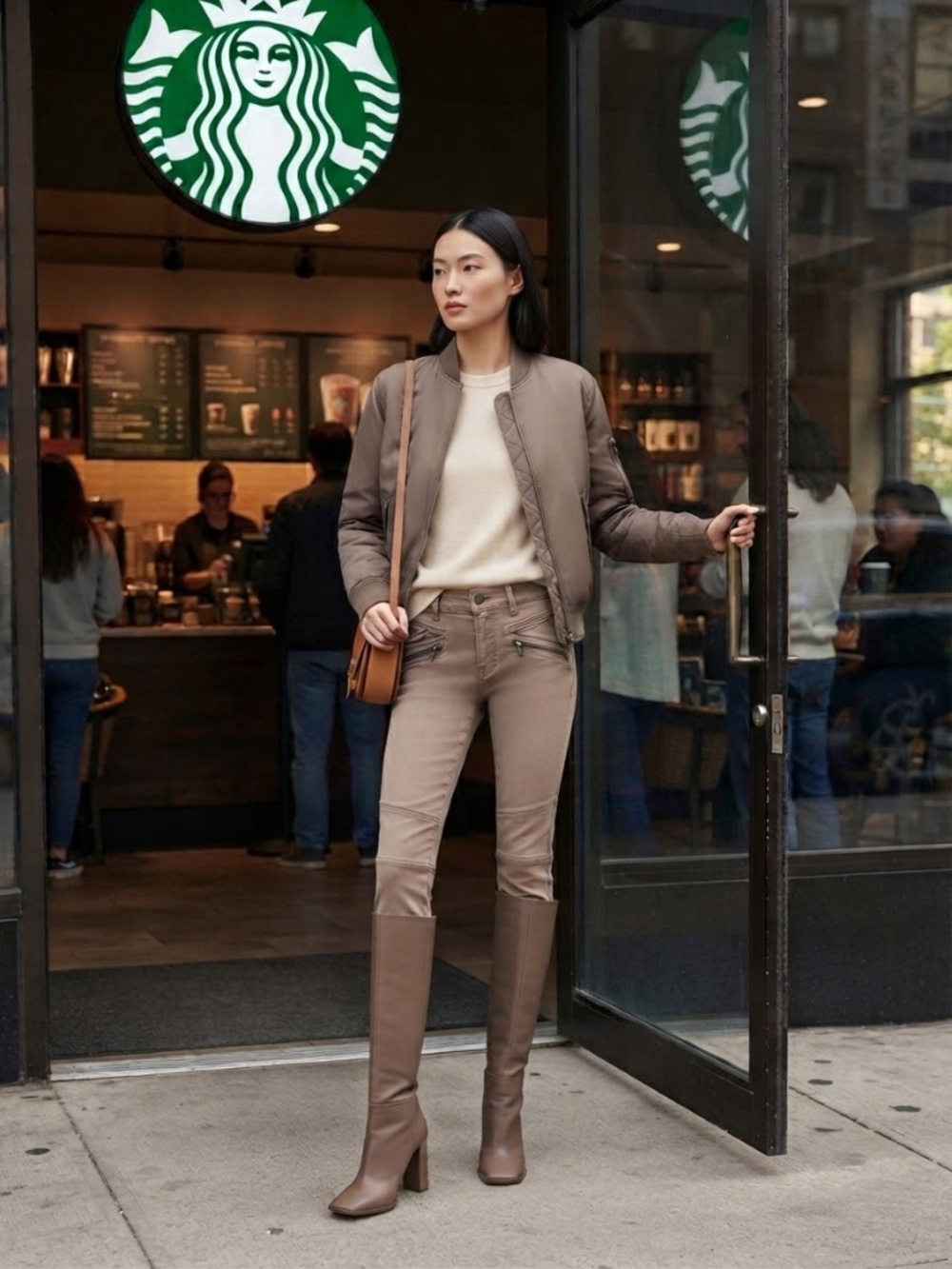 VINCE Taupe Skinny Pants Size 27